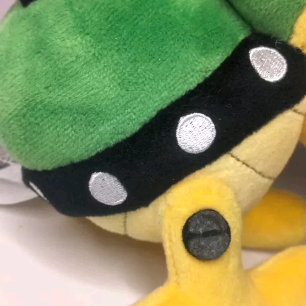 2014 LLC Little Buddy Super Mario Mesha Koopa Plush Toy 6" Yellow and Green - Picture 2 of 8